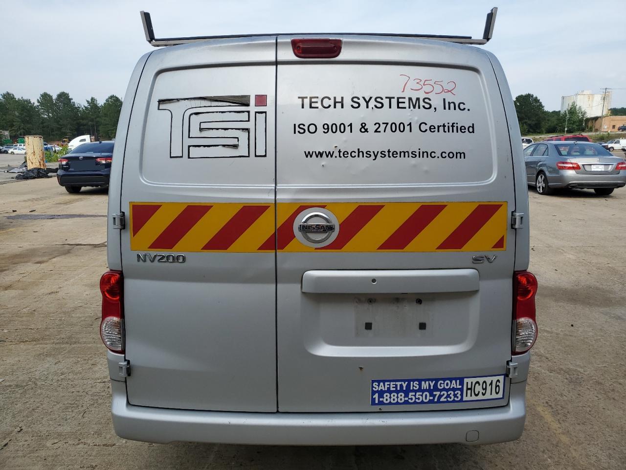 2015 Nissan Nv200 2.5S VIN: 3N6CM0KNXFK728496 Lot: 61986145