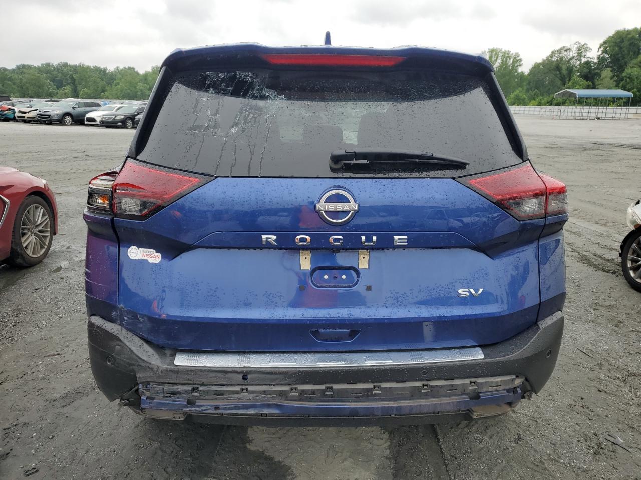 2022 Nissan Rogue Sv VIN: 5N1BT3BA8NC698477 Lot: 59714215
