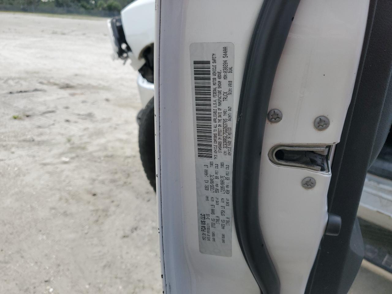2016 Ram 3500 St VIN: 3C63RRGL7GG263705 Lot: 60903005