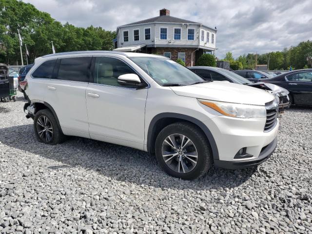  TOYOTA HIGHLANDER 2016 Biały