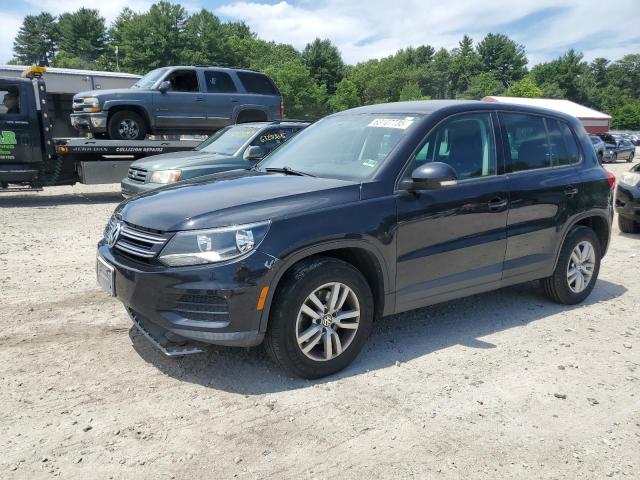  VOLKSWAGEN TIGUAN 2012 Черный