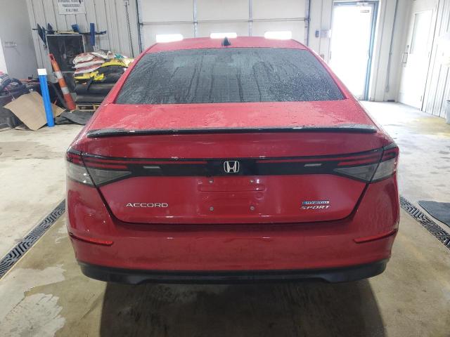  HONDA ACCORD 2023 Czerwony