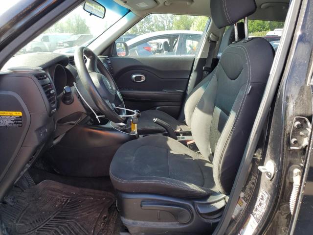  KIA SOUL 2018 Чорний