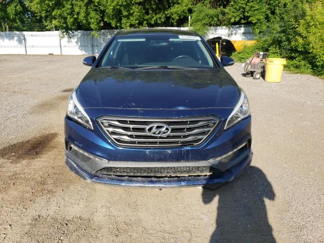  HYUNDAI SONATA 2016 Синий