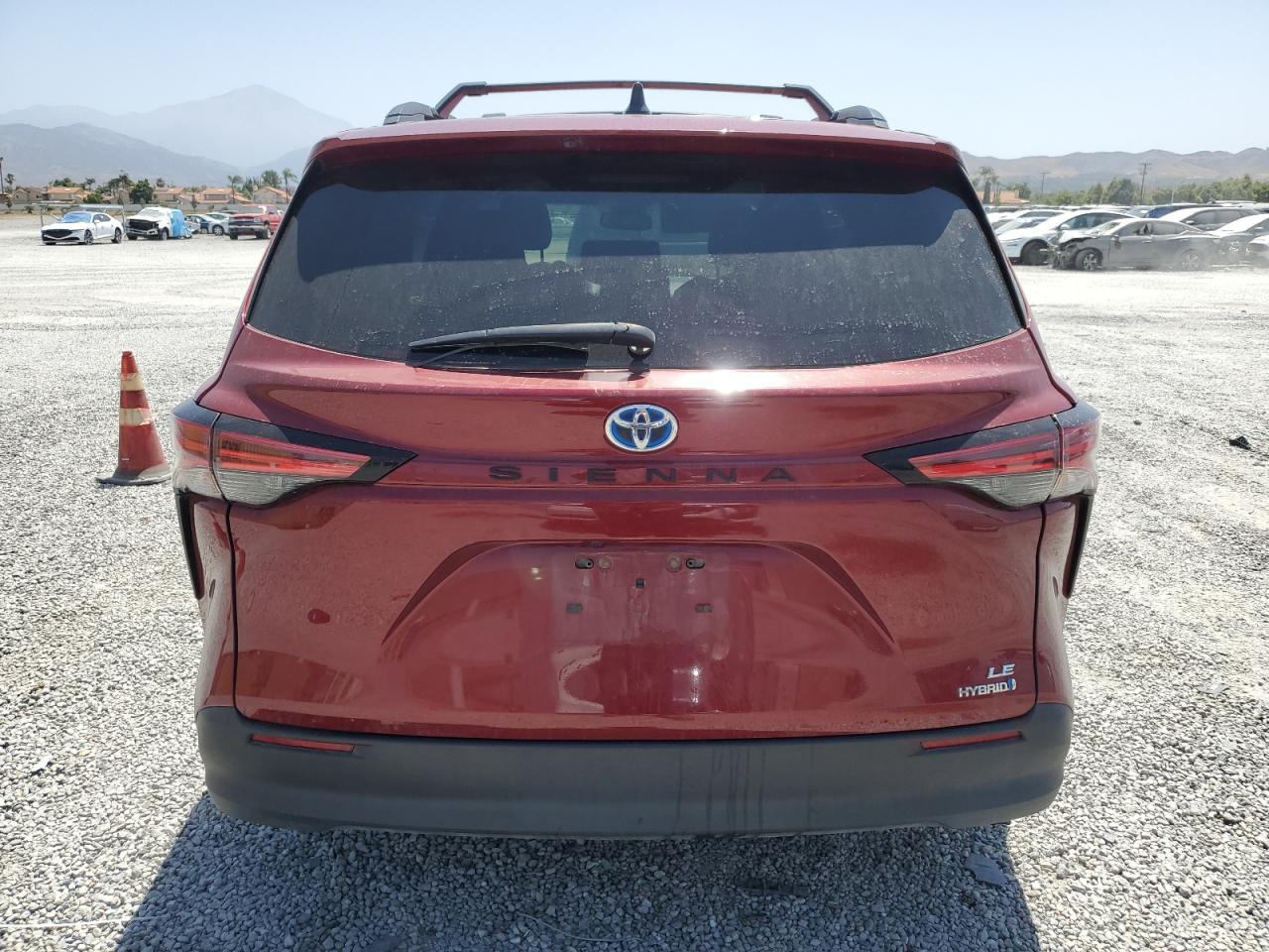 2022 Toyota Sienna Le VIN: 5TDBRKEC4NS102807 Lot: 62036025