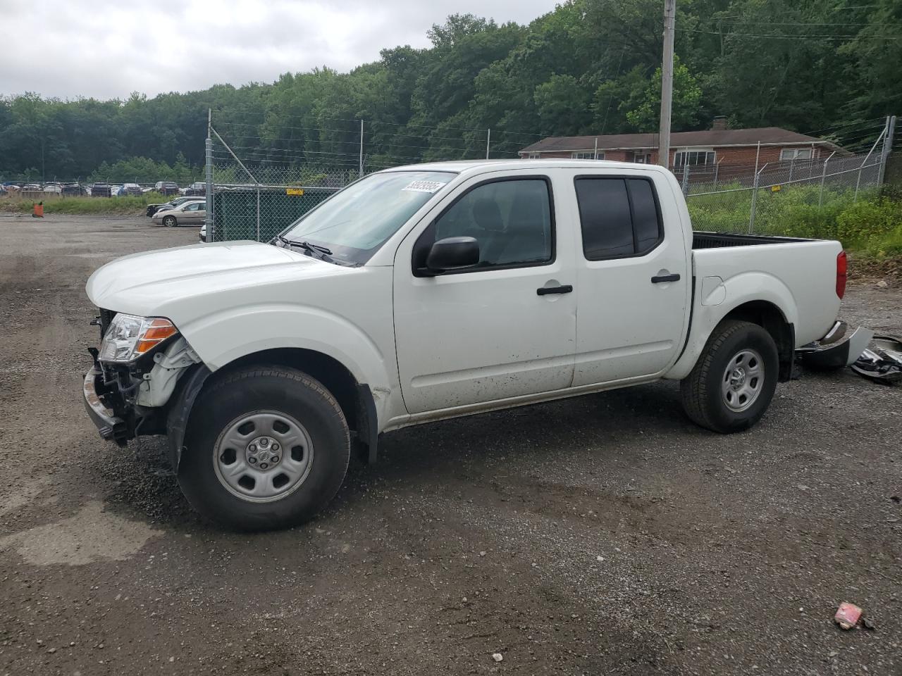 2014 Nissan Frontier S white null gas 1N6AD0EV7EN764819 photo #1