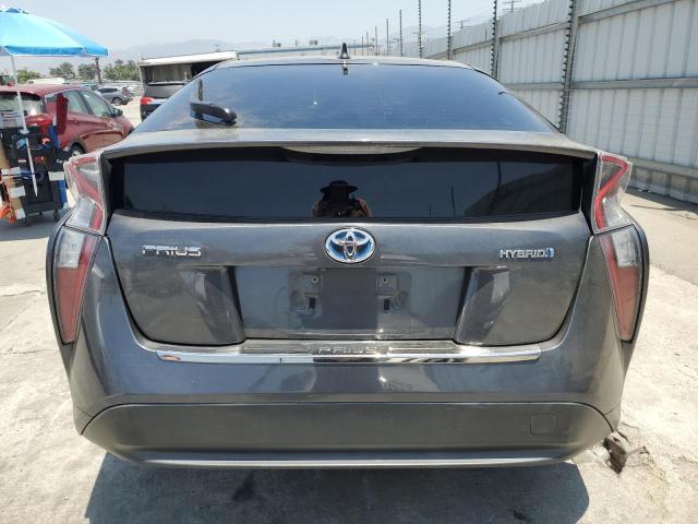Hatchbacks TOYOTA PRIUS 2017 Szary