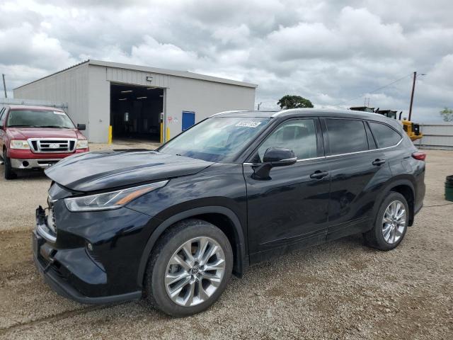 TOYOTA HIGHLANDER 2022 Czarny