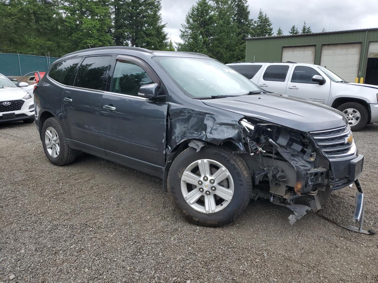 CHEVROLET TRAVERSE 2013 VIN 1GNKVJKD4DJ130127 photo 4