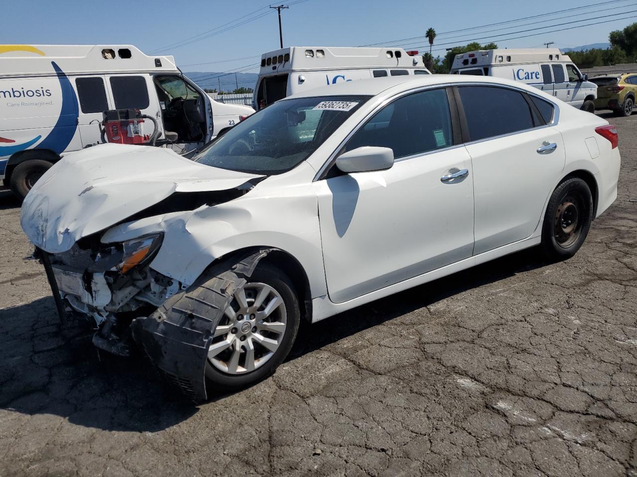 2016 Nissan Altima 2.5 იყიდება Colton-ში, CA - Front End