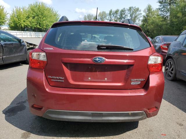  SUBARU IMPREZA 2013 Красный