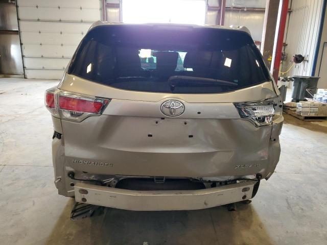  TOYOTA HIGHLANDER 2015 tan