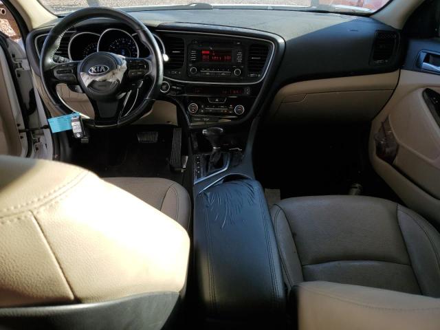  KIA OPTIMA 2015 White