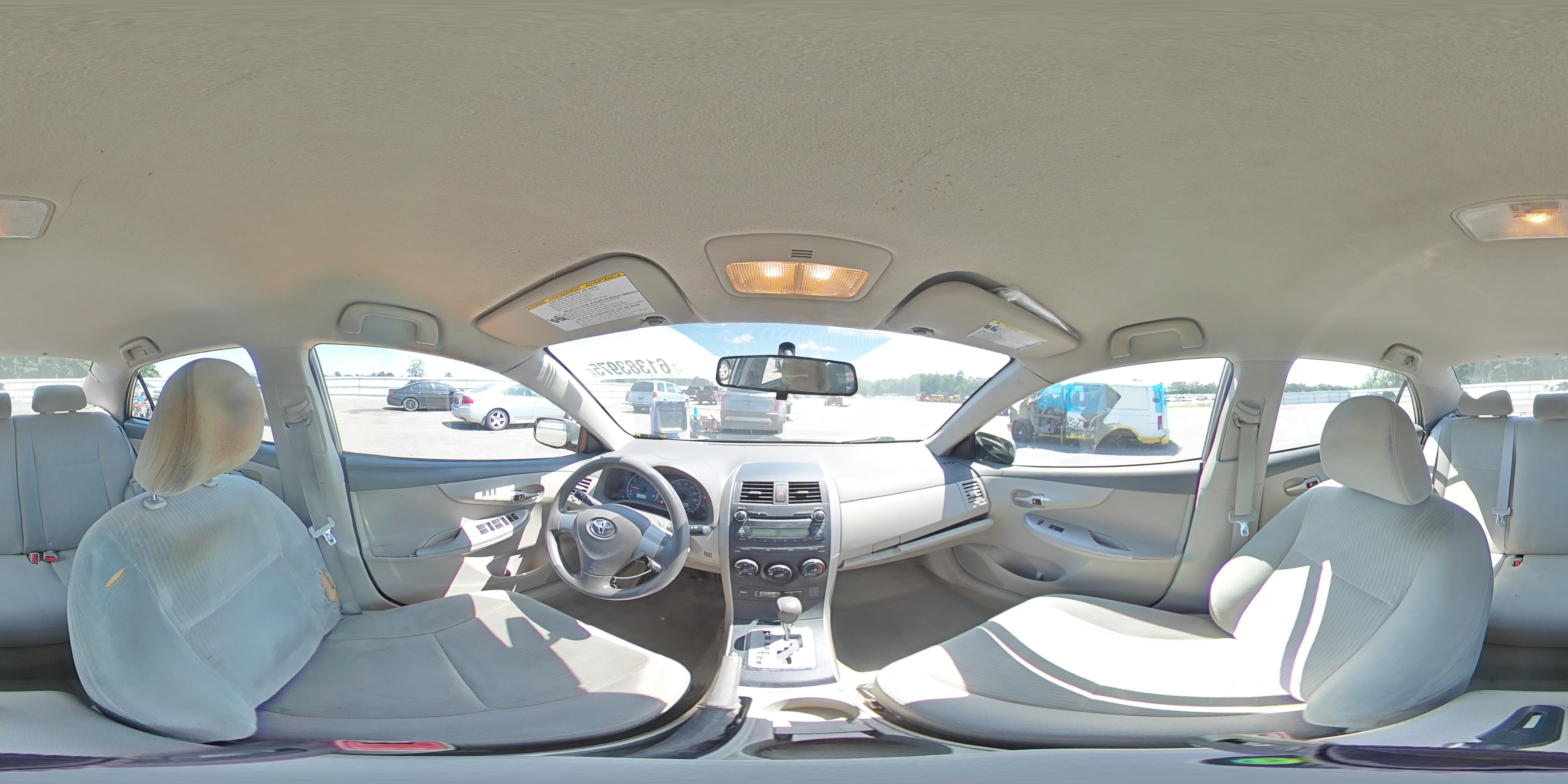 2010 Toyota Corolla Base VIN: 1NXBU4EE7AZ244775 Lot: 61383975
