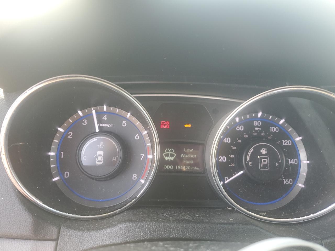 HYUNDAI SONATA 2013 VIN 5NPEB4AC4DH766001 zdjęcie 9