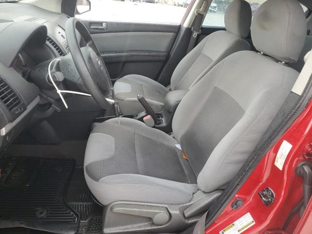 Sedans NISSAN SENTRA 2012 Red