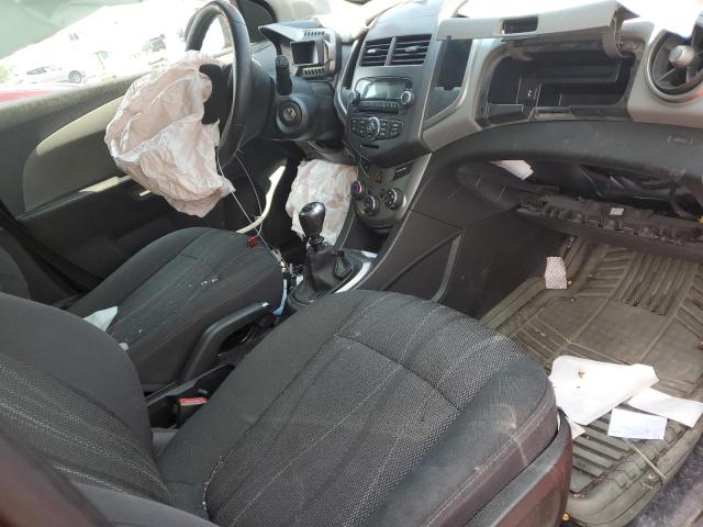  CHEVROLET SONIC 2012 Red