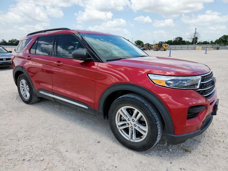  FORD EXPLORER 2022 Червоний