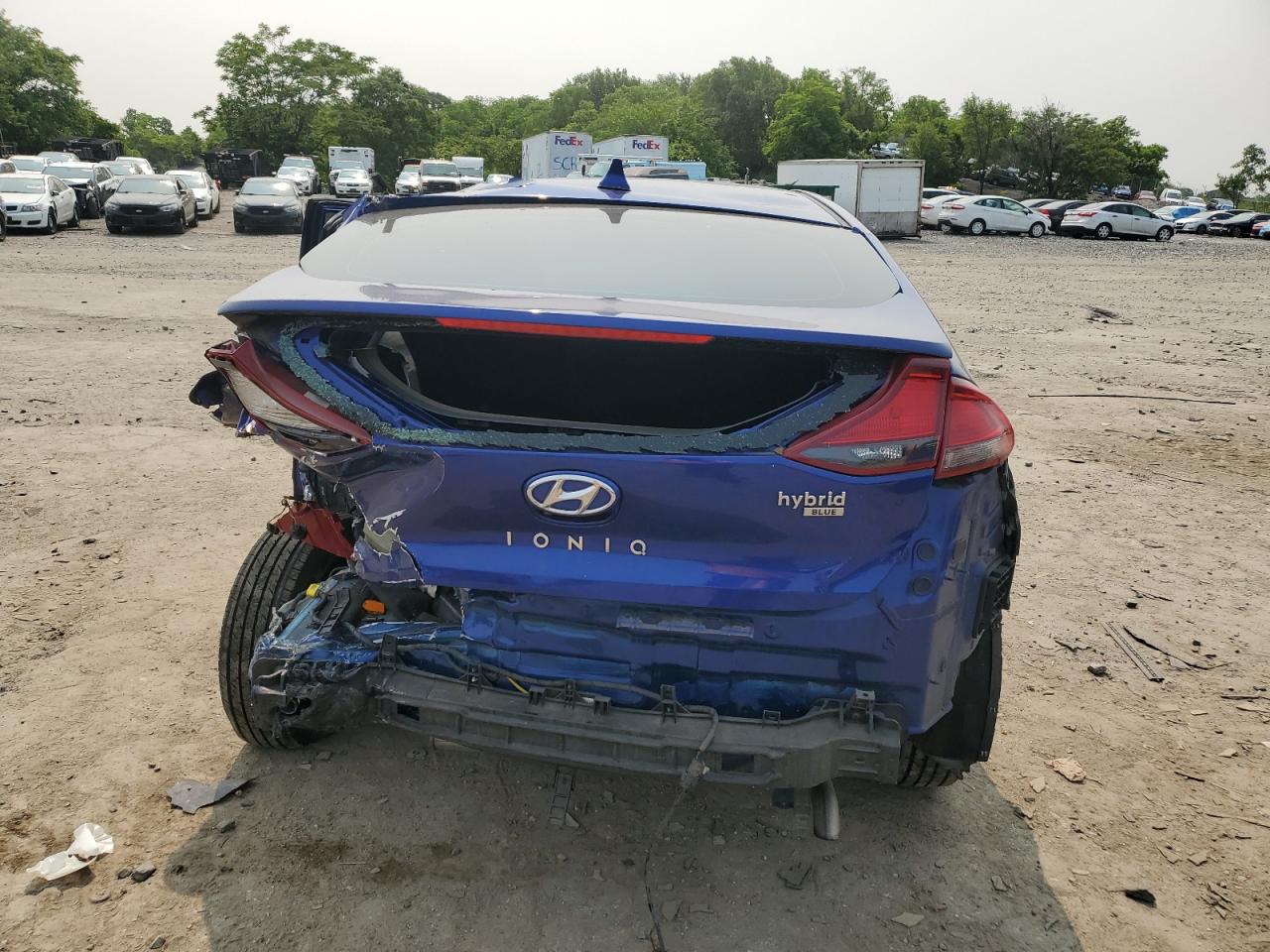 2019 Hyundai Ioniq Blue VIN: KMHC65LC8KU179457 Lot: 59497155
