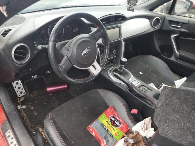 Coupet SUBARU BRZ 2013 Czerwony
