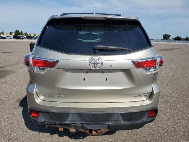  TOYOTA HIGHLANDER 2014 Złoty