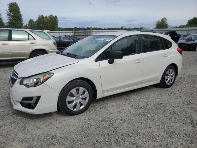  SUBARU IMPREZA 2016 Biały