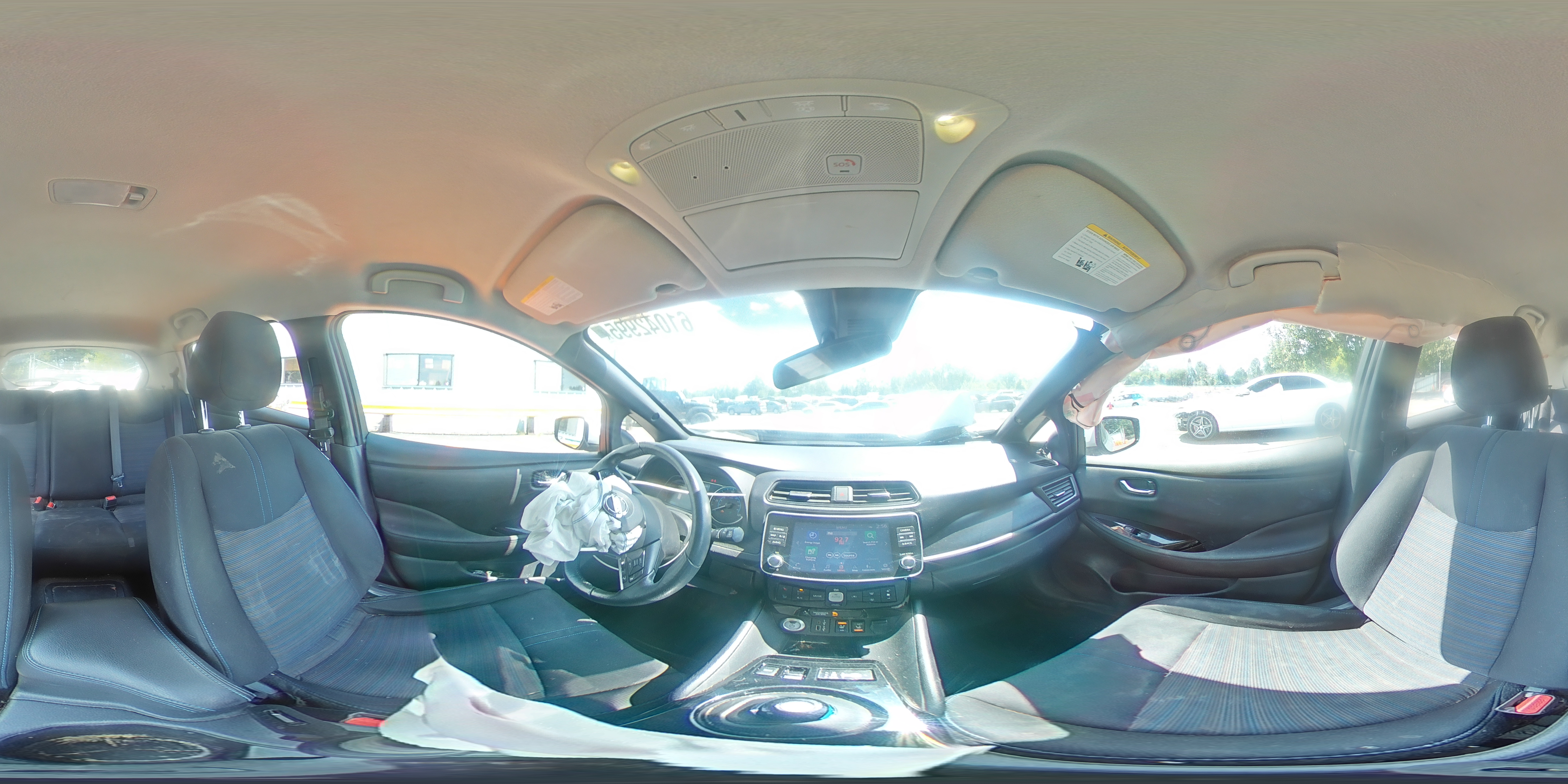 2022 Nissan Leaf Sv VIN: 1N4AZ1CV4NC554290 Lot: 61042995