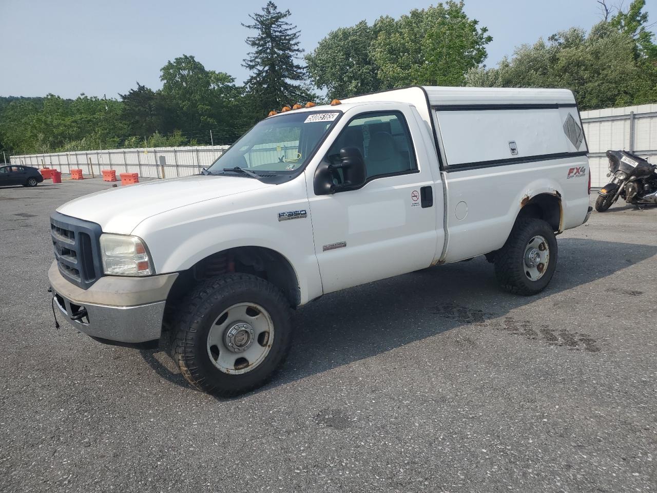 2007 Ford F350 Srw Super Duty продається в Grantville, PA - Normal Wear