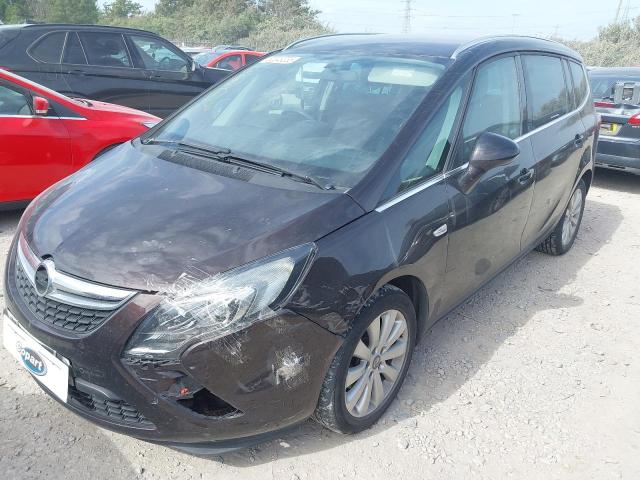 2014 VAUXHALL ZAFIRA TOU for sale at Copart BRISTOL