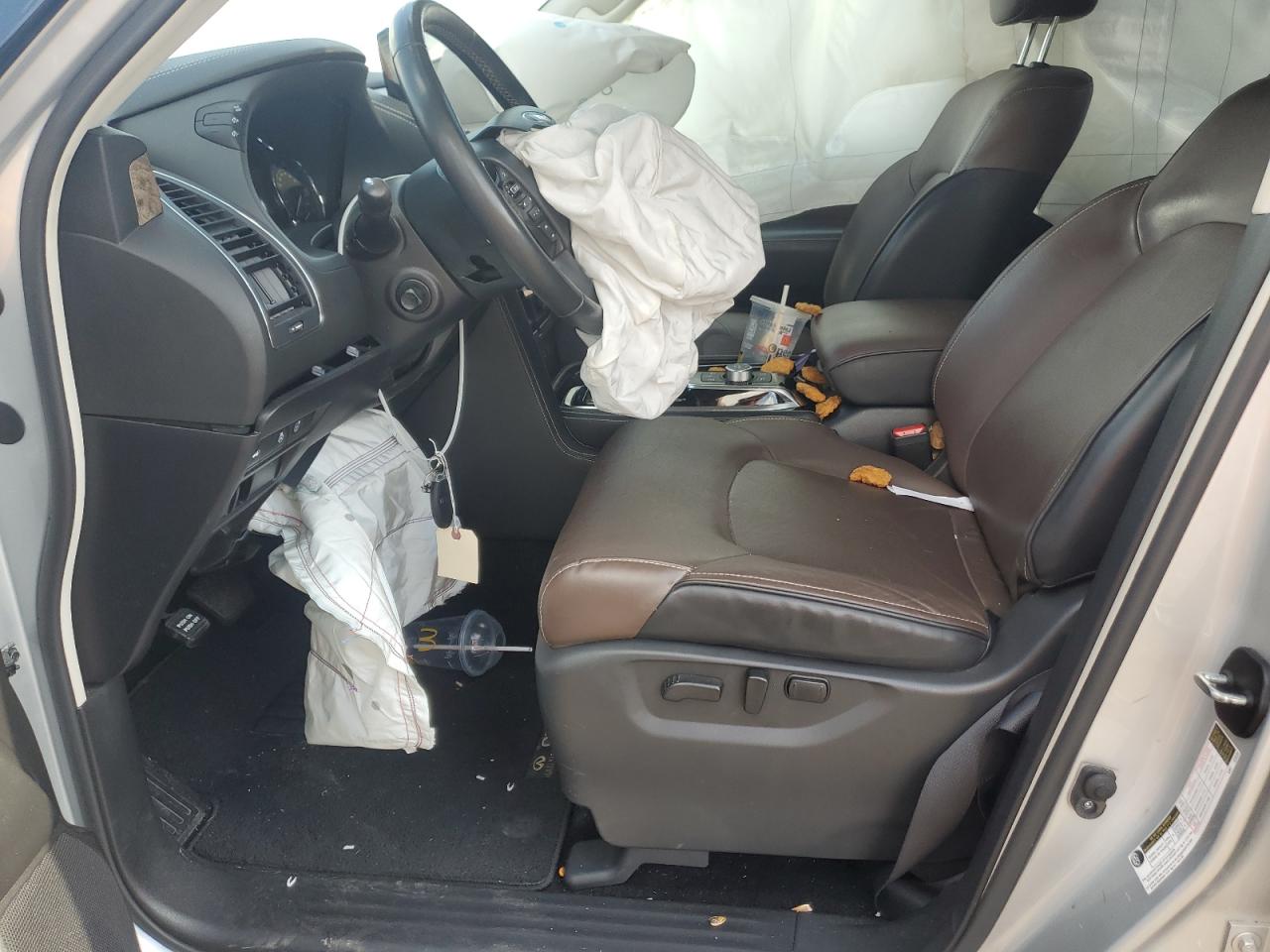 2022 Infiniti Qx80 Luxe VIN: JN8AZ2AC2N9485344 Lot: 61499315
