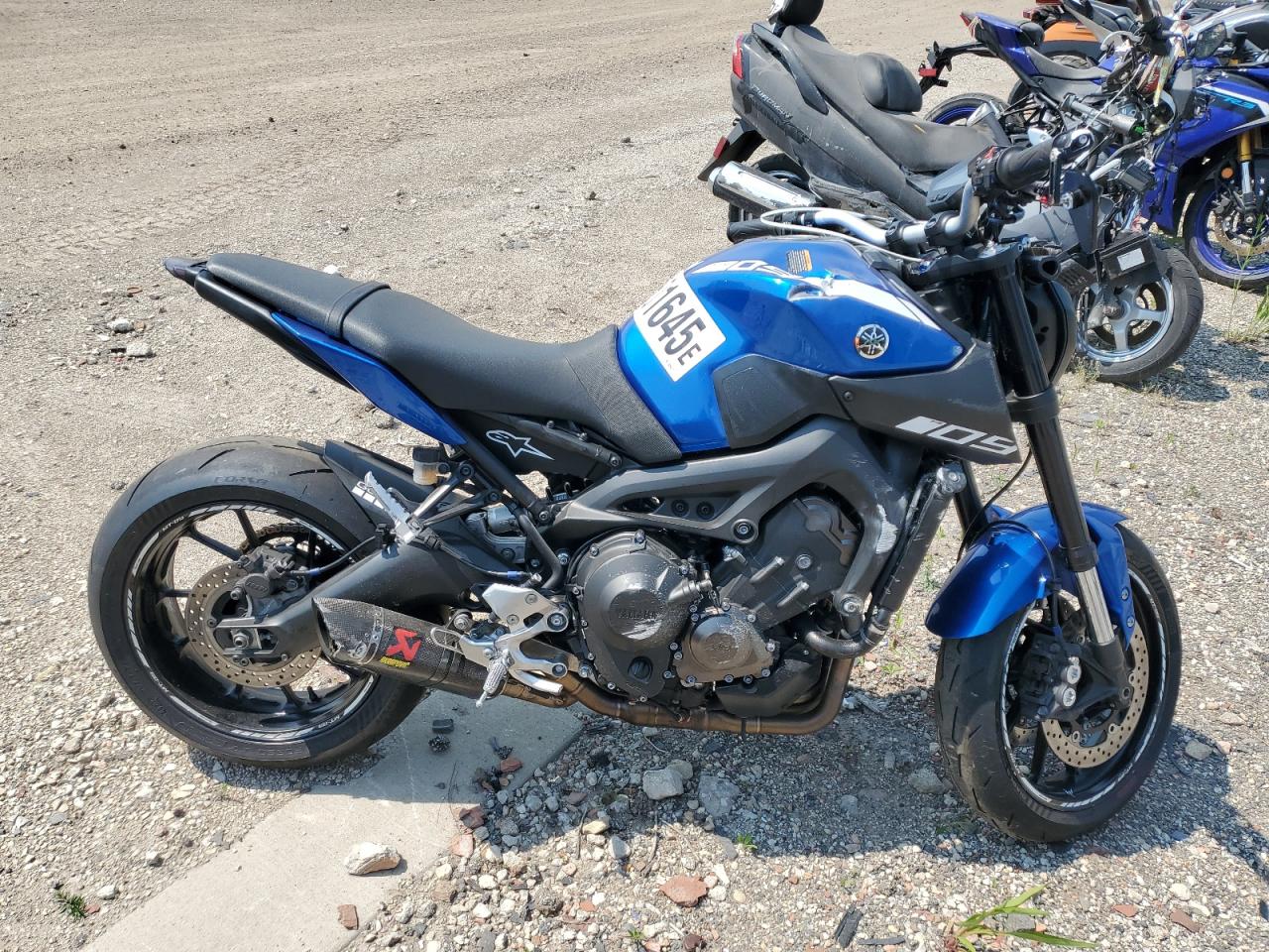 2016 Yamaha Fz09 na sprzedaż w Elgin, IL - Side