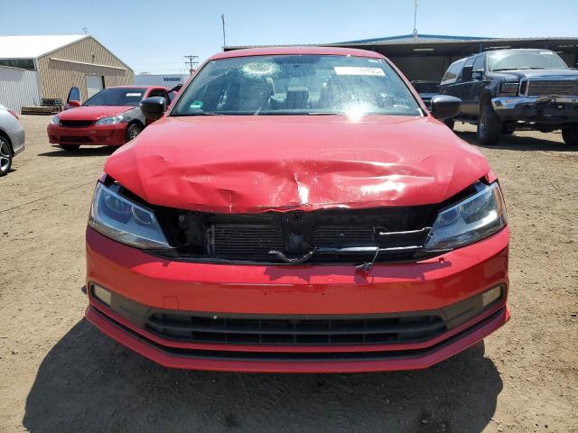  VOLKSWAGEN JETTA 2016 Czerwony