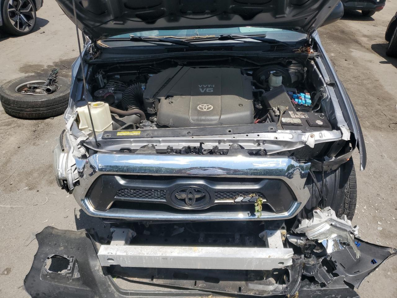 2014 Toyota Tacoma Double Cab Prerunner VIN: 3TMJU4GNXEM165172 Lot: 61747885