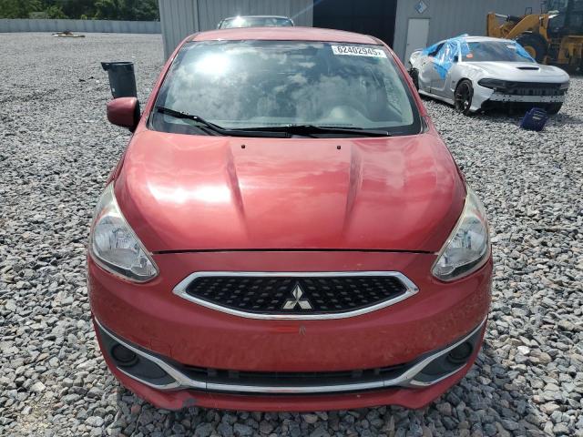  MITSUBISHI MIRAGE 2018 Czerwony