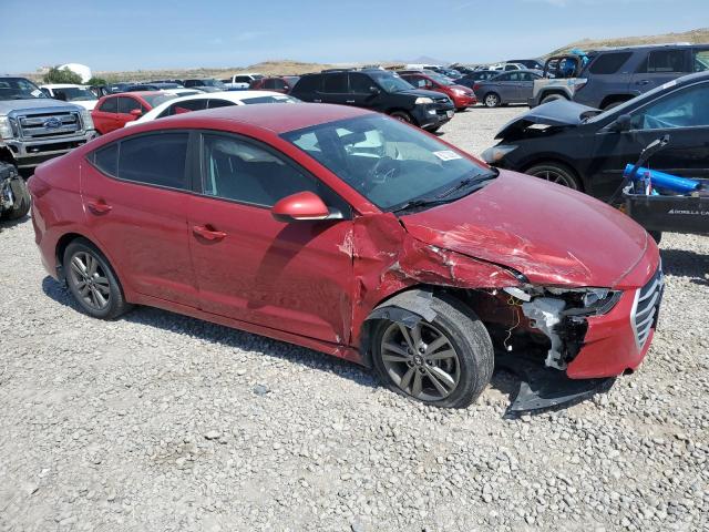  HYUNDAI ELANTRA 2018 Czerwony