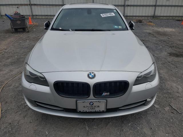  BMW 5 SERIES 2012 Srebrny