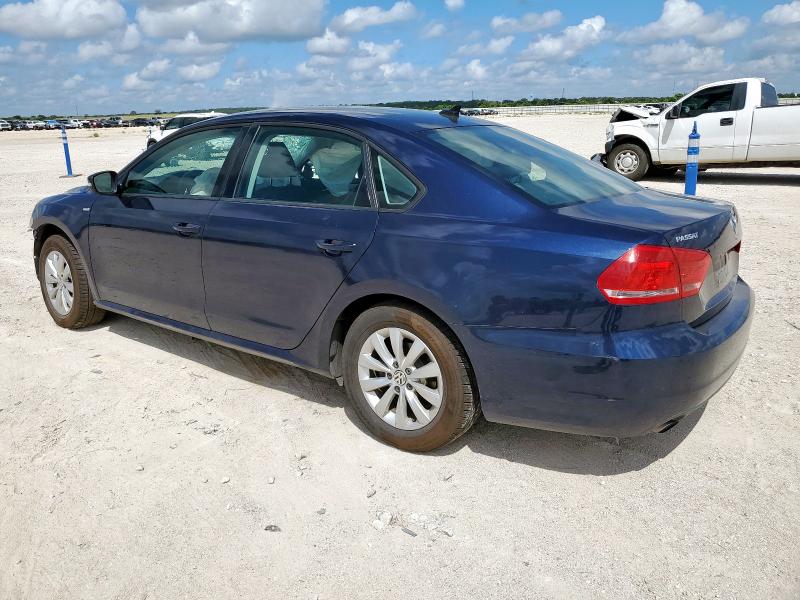  VOLKSWAGEN PASSAT 2015 Blue