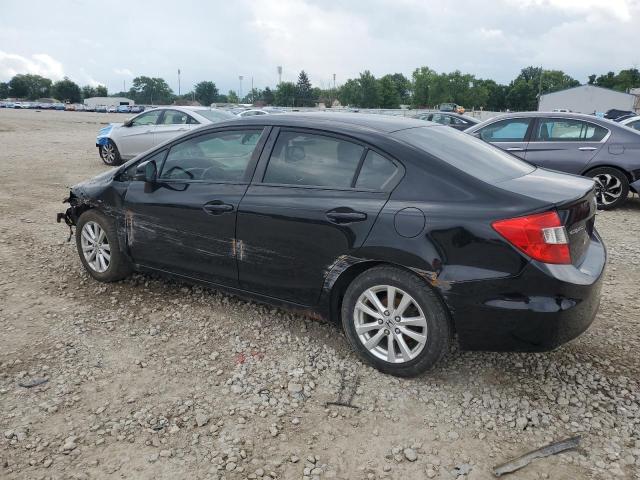 Sedans HONDA CIVIC 2012 Czarny