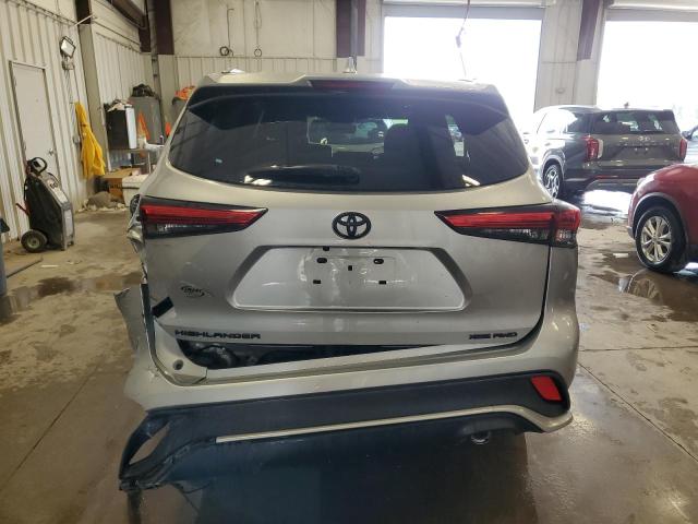  TOYOTA HIGHLANDER 2021 Серебристый