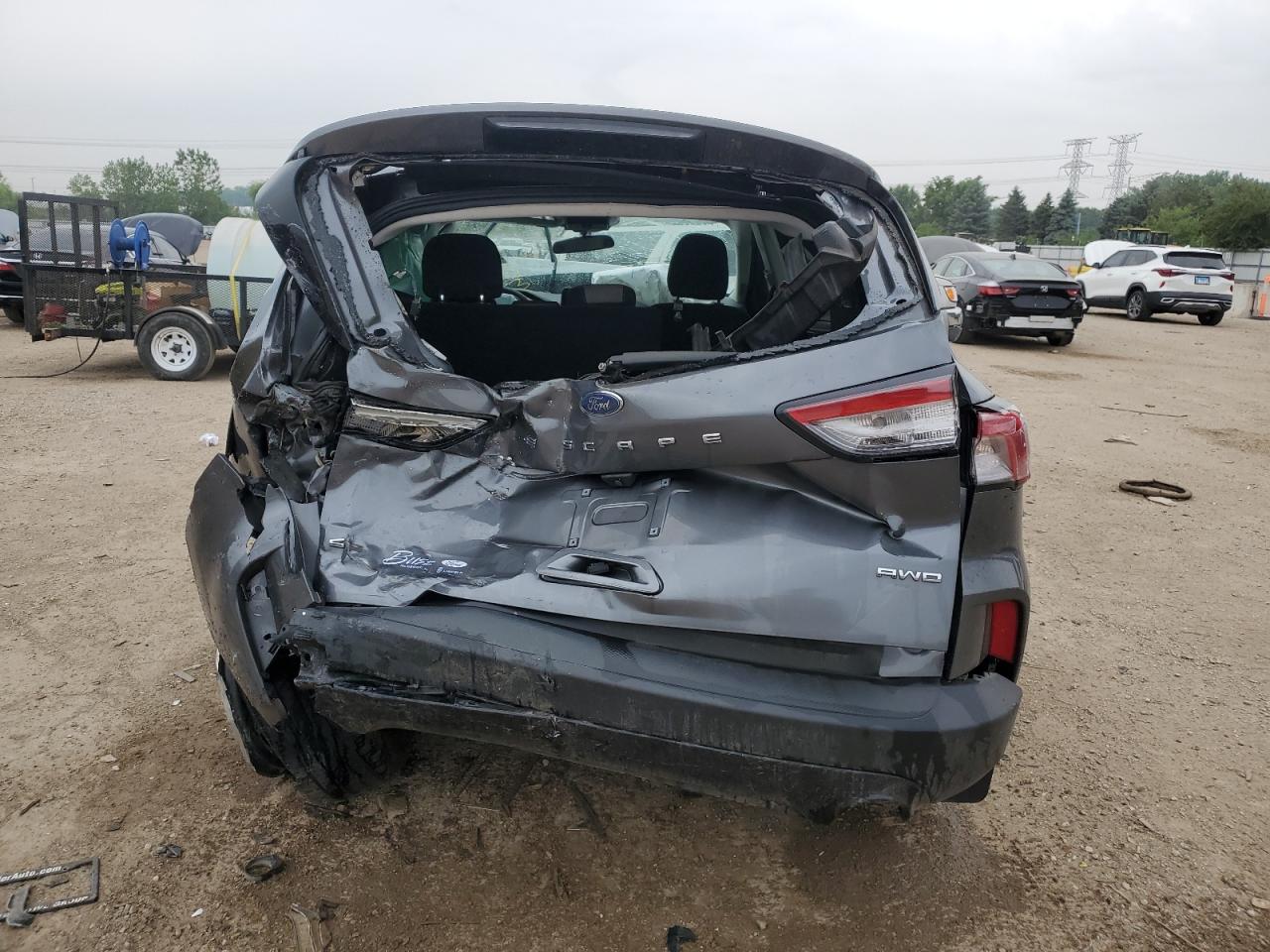2022 Ford Escape Se VIN: 1FMCU9G67NUB44494 Lot: 60671215