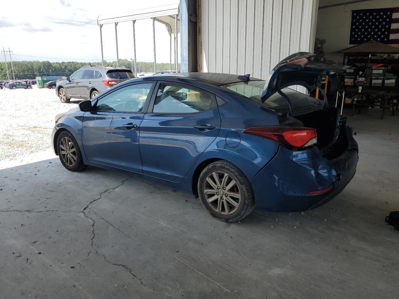 HYUNDAI ELANTRA 2016 VIN KMHDH4AE9GU618878 фото 2