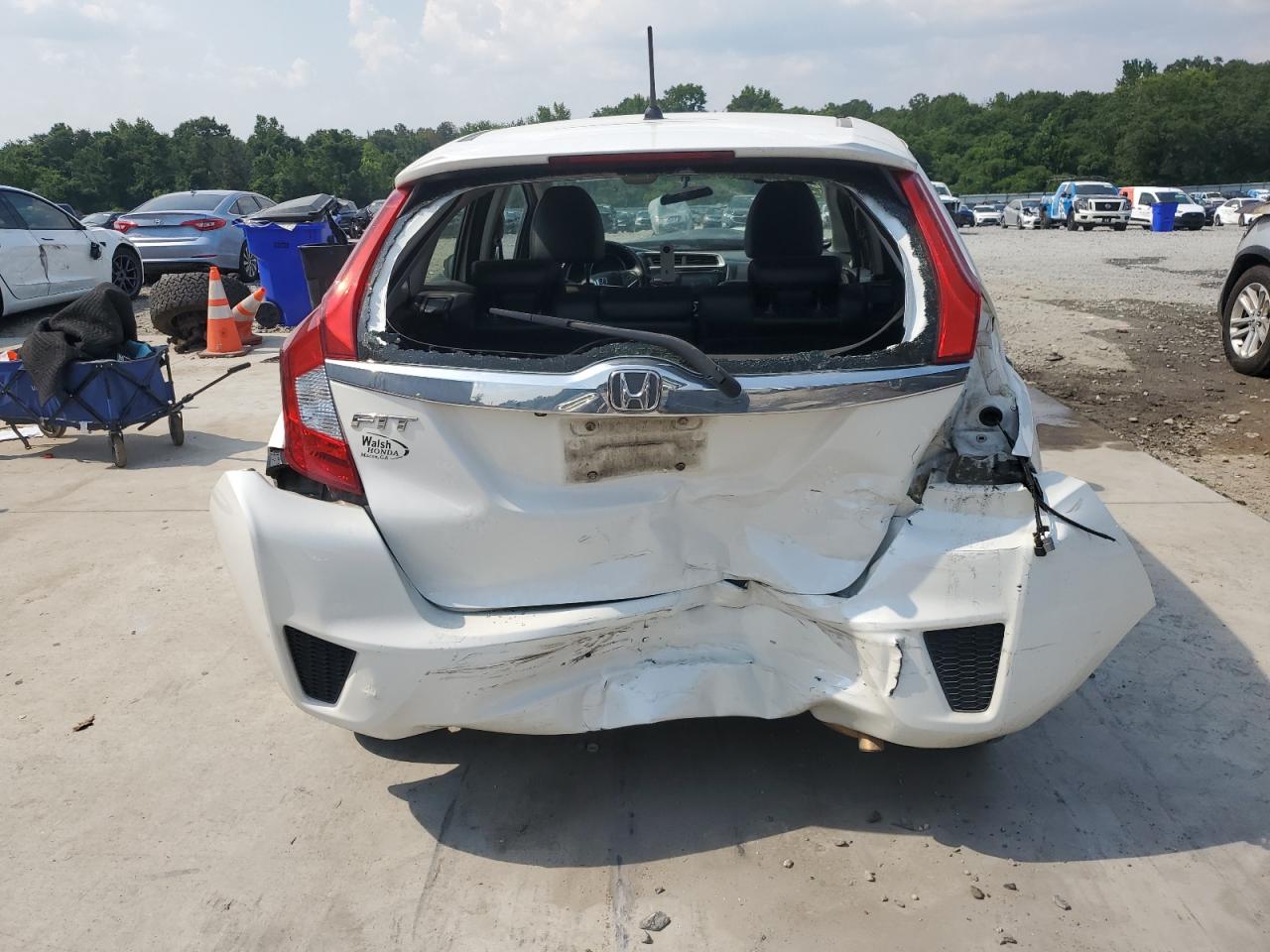 2017 Honda Fit Ex VIN: JHMGK5H84HS009069 Lot: 61948385