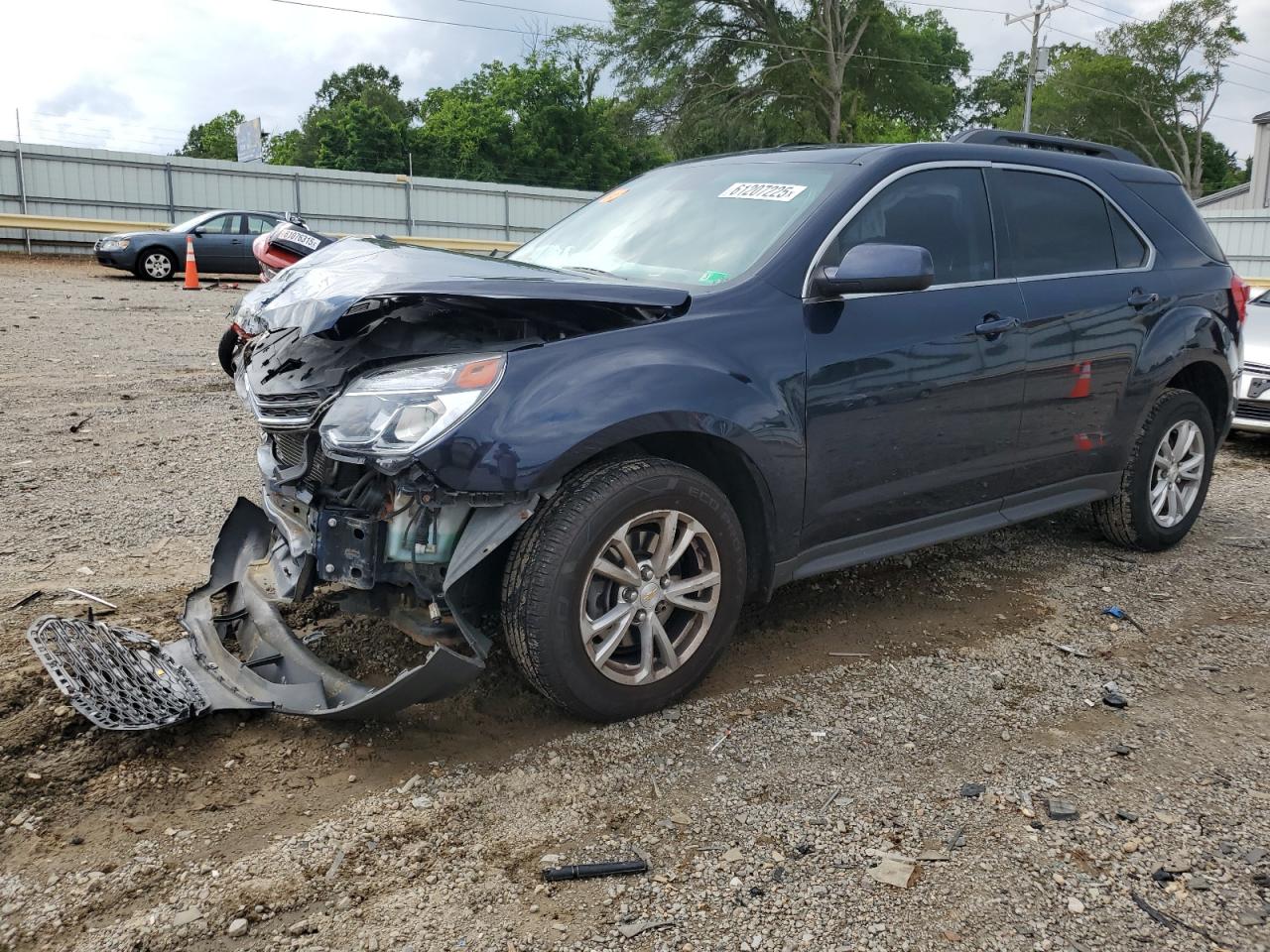 2017 Chevrolet Equinox Lt en Venta en Chatham, VA - Front End