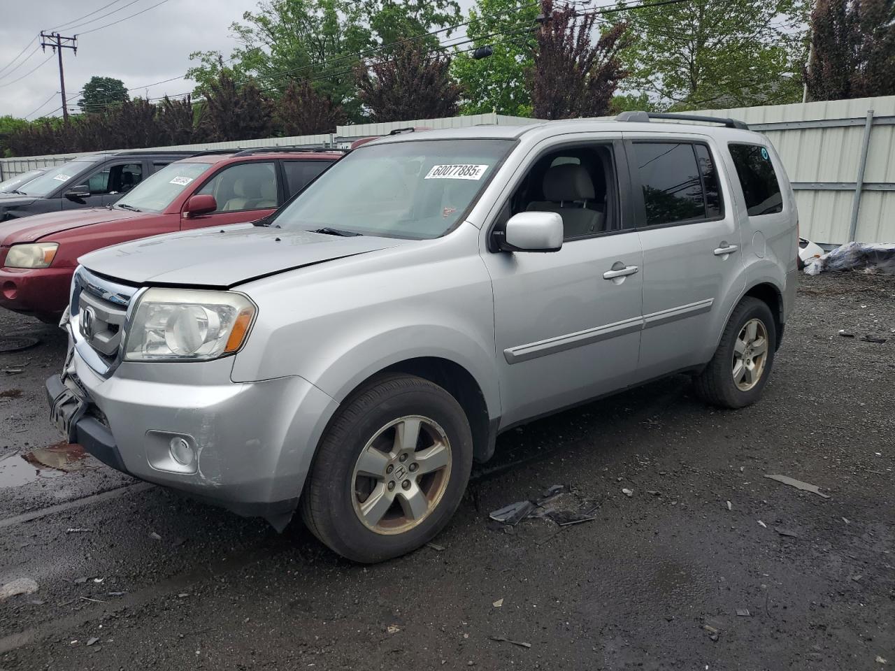 2011 Honda Pilot Ex en Venta en New Britain, CT - Front End