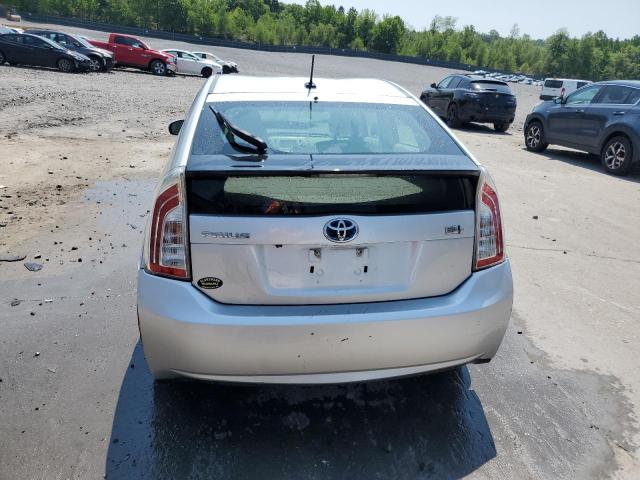  TOYOTA PRIUS 2012 Silver