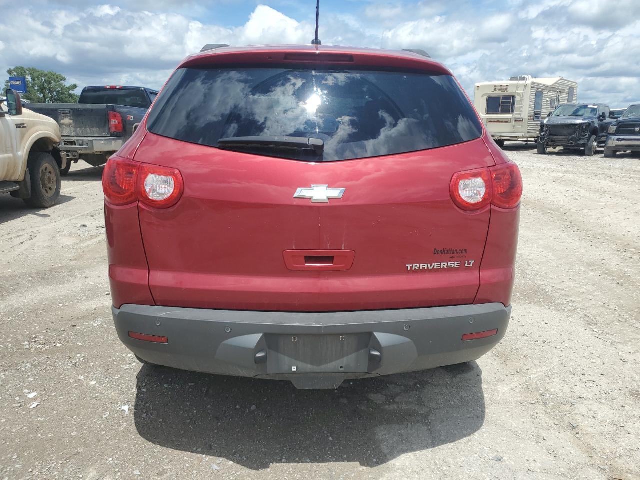 2012 Chevrolet Traverse Lt VIN: 1GNKRGED9CJ190874 Lot: 62984515