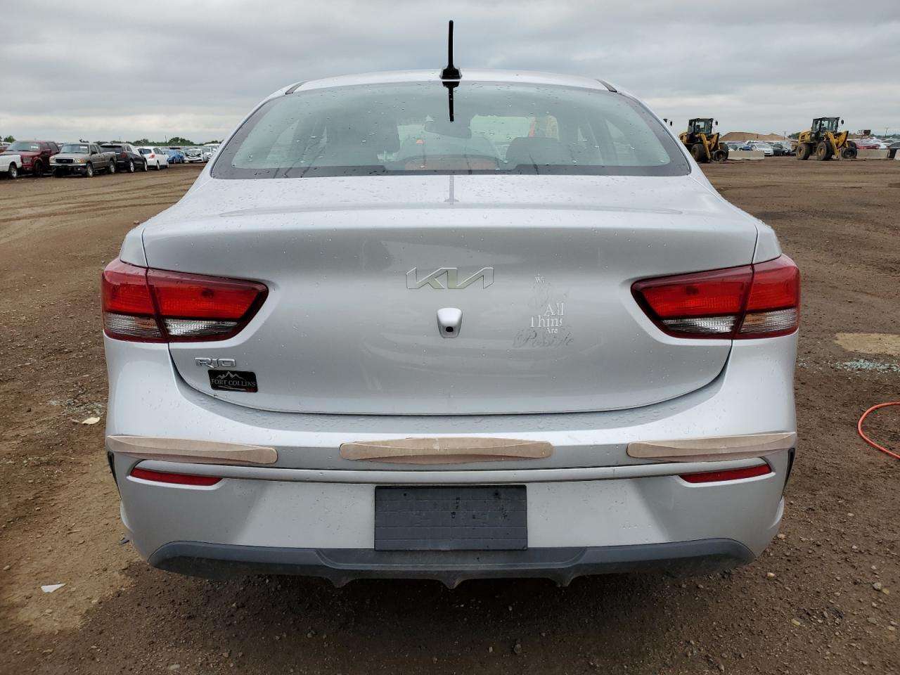 2022 Kia Rio Lx VIN: 3KPA24AD7NE463002 Lot: 61243555