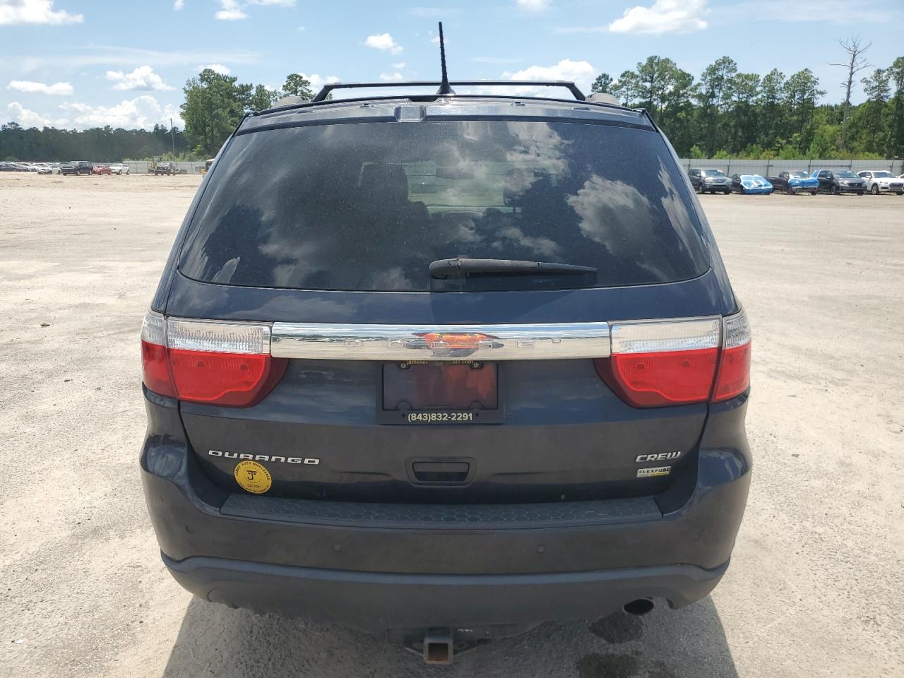 2013 Dodge Durango Crew VIN: 1C4RDHDGXDC700050 Lot: 62743555