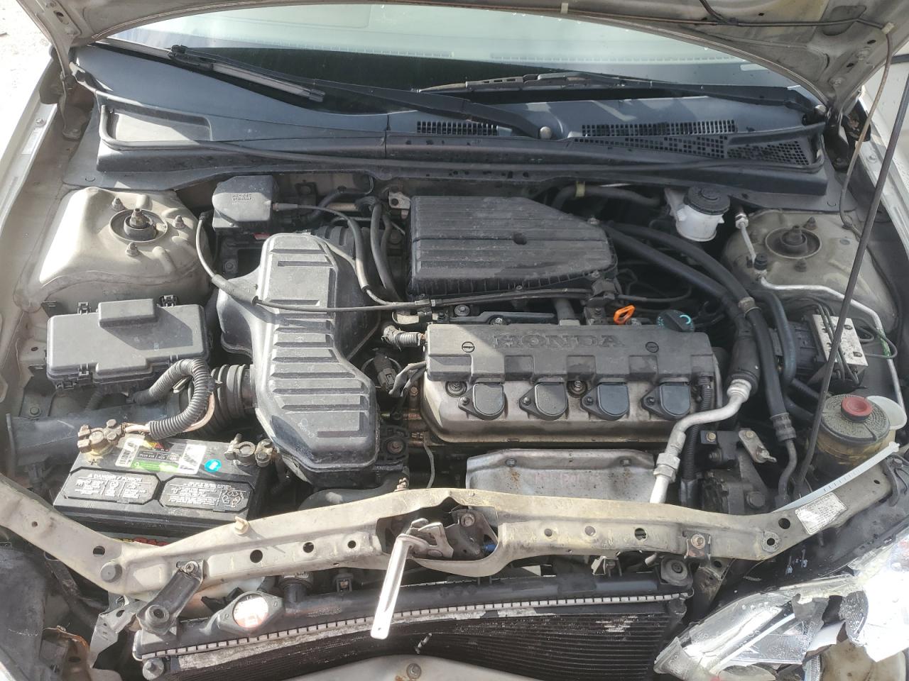 2003 Honda Civic Ex VIN: 2HGES267X4H590081 Lot: 62901775