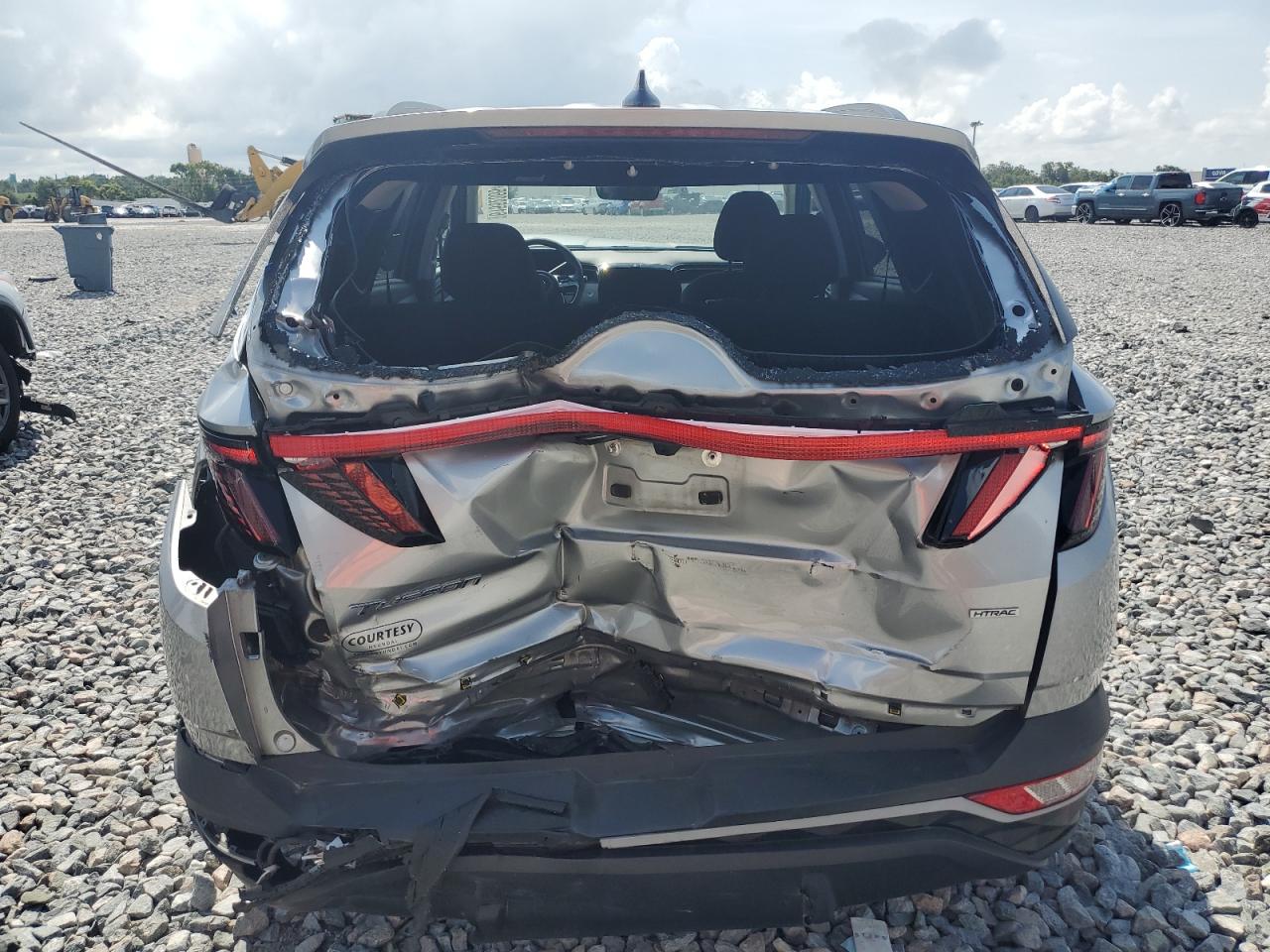 2022 Hyundai Tucson Sel VIN: 5NMJBCAE3NH141260 Lot: 61552355